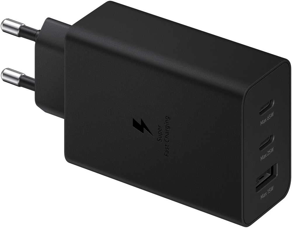 Samsung Power Adapteris Trio 65W įkroviklis be Datenkabel USB Type-C juodas