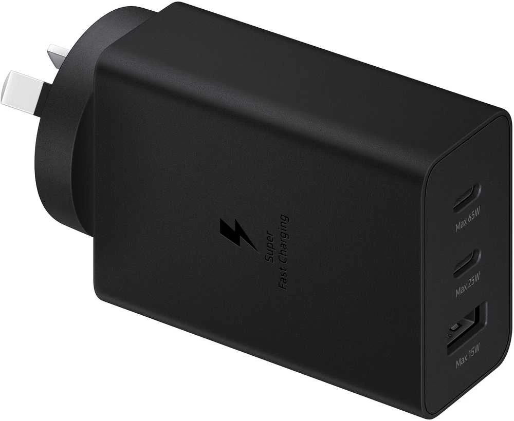 Samsung Power Adapteris Trio 65W įkroviklis be Datenkabel USB Type-C juodas
