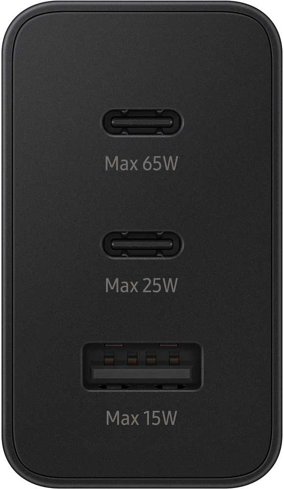Samsung Power Adapteris Trio 65W įkroviklis be Datenkabel USB Type-C juodas