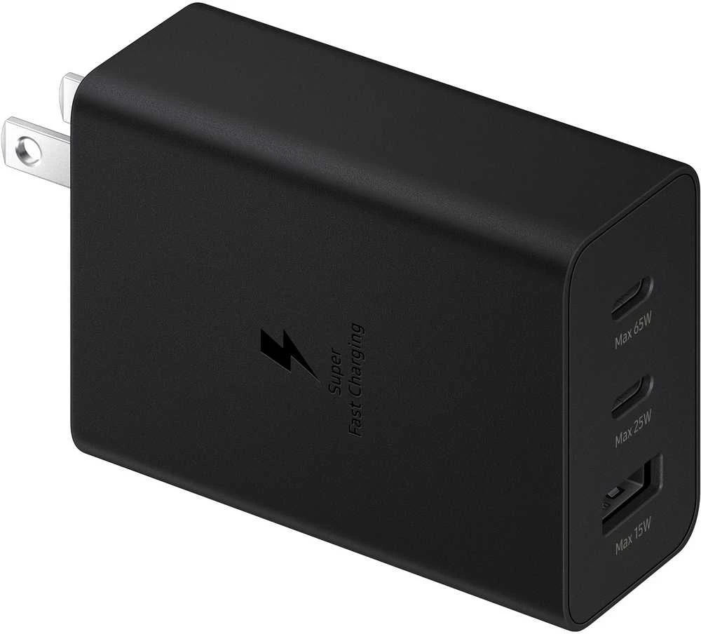 Samsung Power Adapteris Trio 65W įkroviklis be Datenkabel USB Type-C juodas