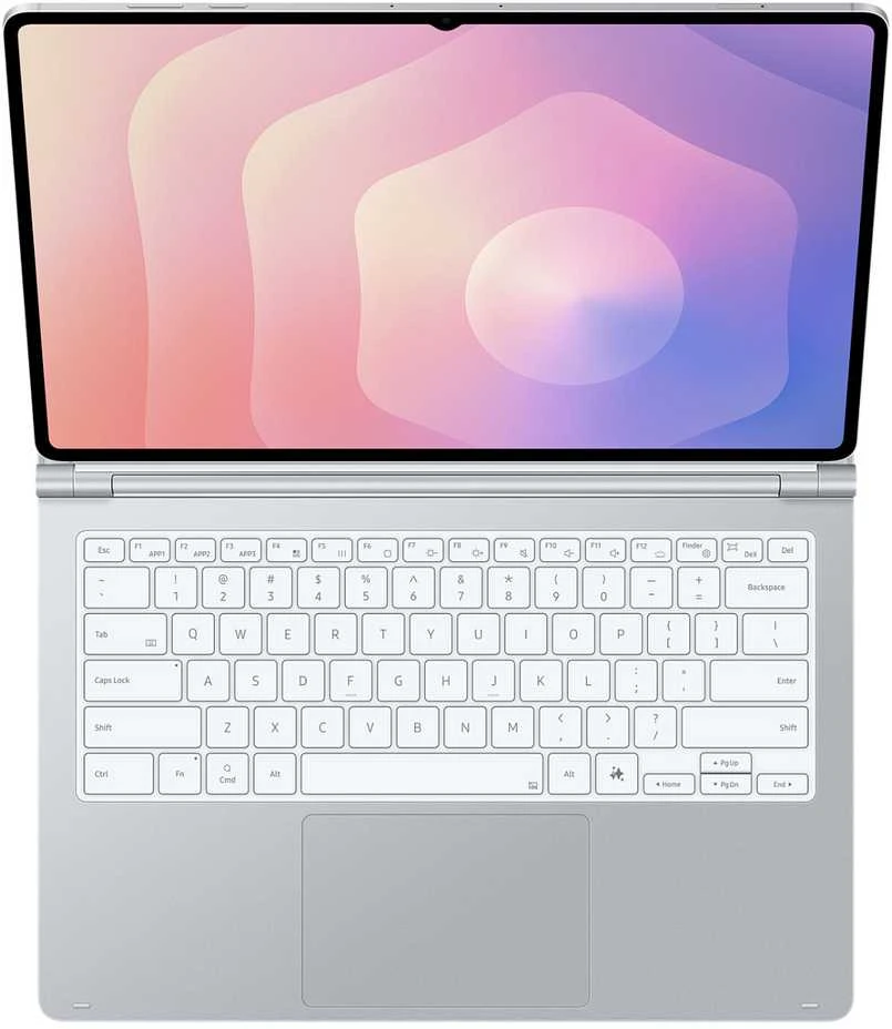 Samsung SAMSUNG Pro Klaviatūra dla Galaxy Tab S11 Ultra POGO-Pin Sidabrinis