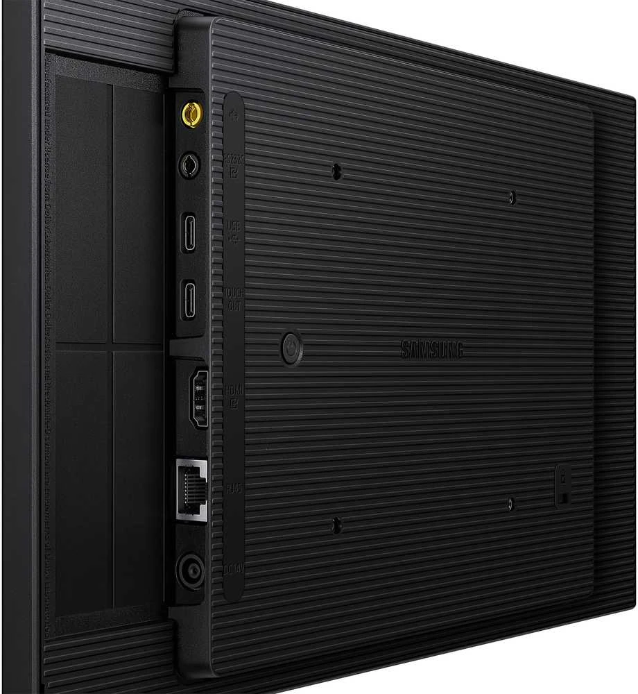 Monitorius „Samsung“ 13 colių FHD, 16:9, QB13C-T, lietimui jautrus ekranas, 500 nitų, 16/7, belaidis internetas, „Tizen 7.0“ grotuvo operacinė sistema