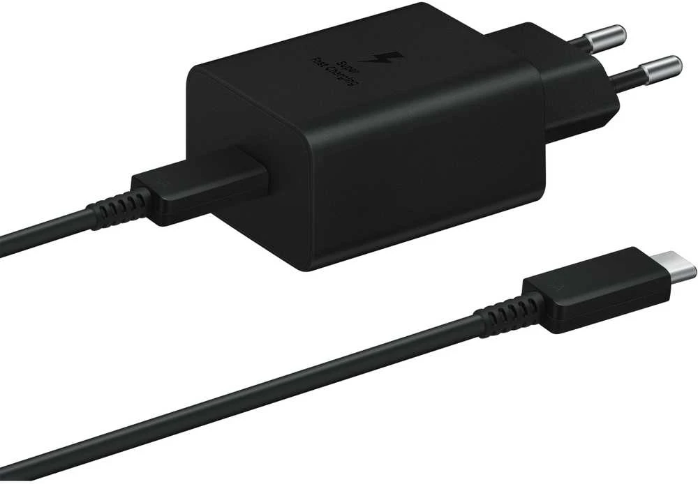 SAMSUNG 45W maitinimo adapteris su įsk. 5A Kabelis Juodas