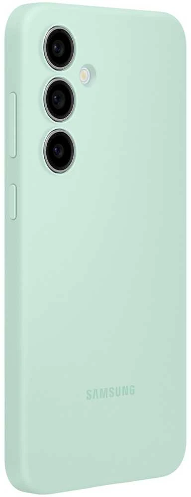 112803 EF-PS721CME Samsung silikoninis dėklas, skirtas Samsung Galaxy S24 FE, mėtų spalvos