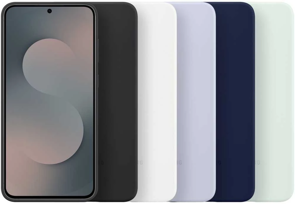 Dėklas Samsung Galaxy S25 FE Silicone Cover Juodas
