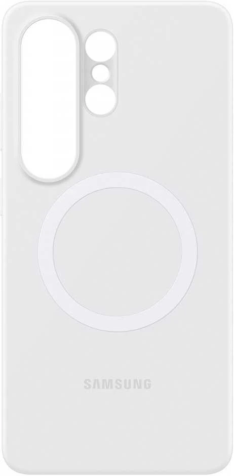 Dėklas ES948CW Silicone Magnet Case Samsung Galaxy S26 Ultra, Baltas