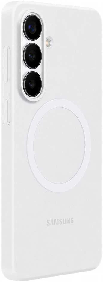 ES947CW silikoninis magnetinis dėklas „Samsung Galaxy S26 Plus“, baltas