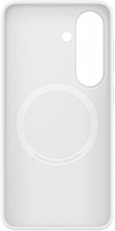 ES942CW silikoninis magnetinis dėklas Samsung Galaxy S26, baltas