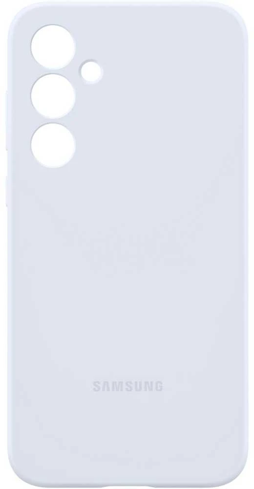 Dėklas Samsung Galaxy A35 Silicone Cover Light Mėlyna
