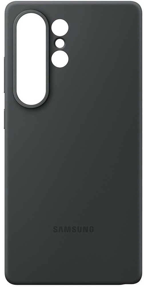 PS938CBEGWW Silikoninis dėklas Samsung Galaxy S25 Ultra, Juodas