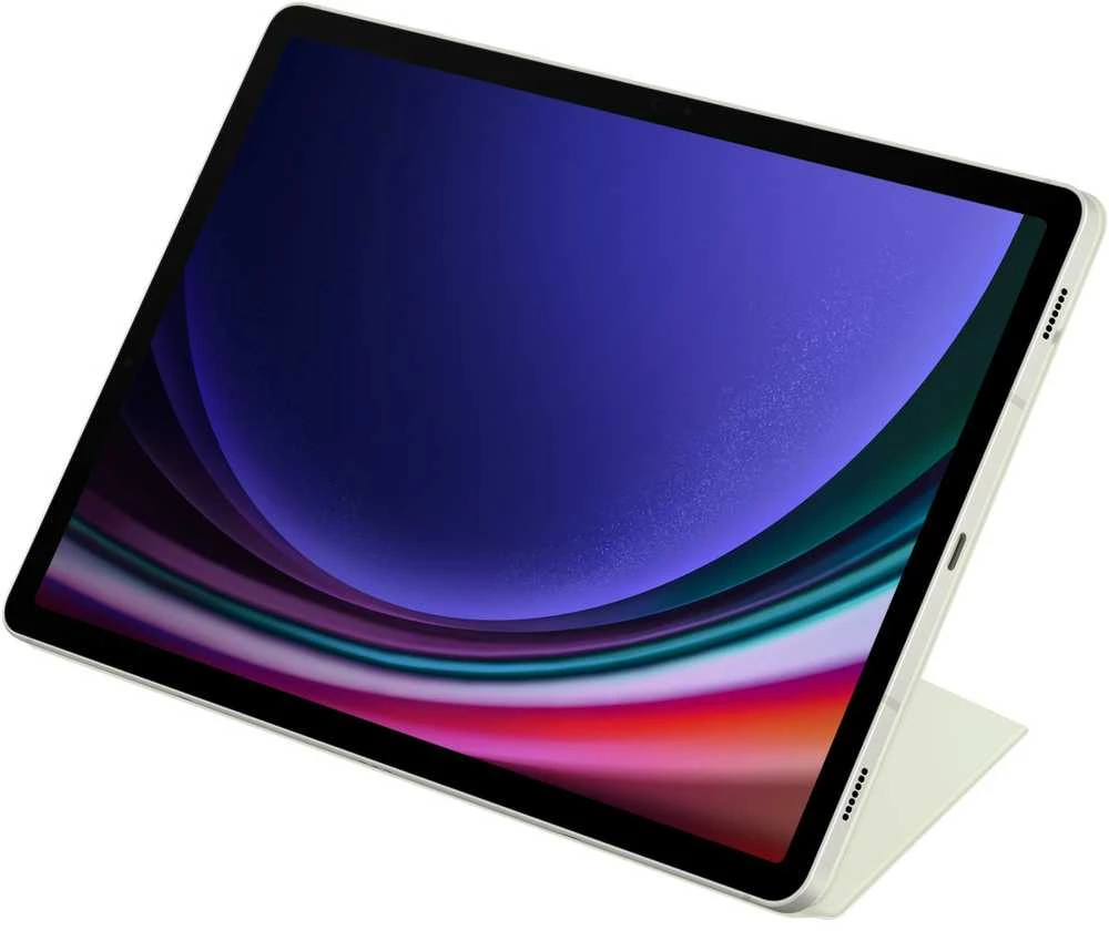 112803 EF-BX710POE Samsung Smart Book Cover Galaxy Tab S9/S9 FE dėklas planšetiniam kompiuteriui oranžinės spalvos