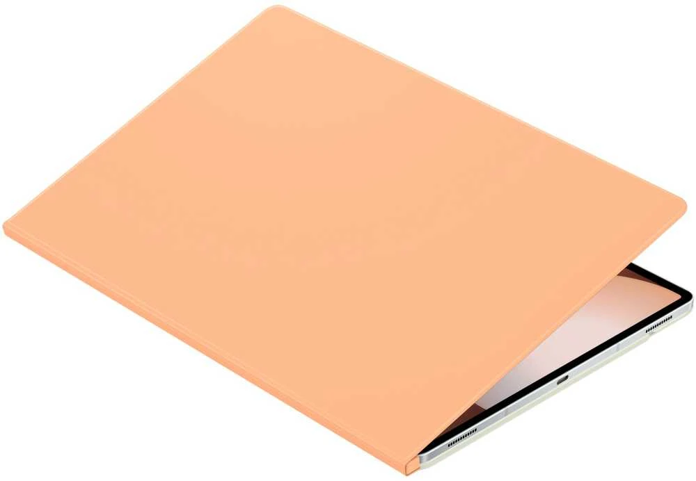 112803 EF-BX910POE Samsung Smart Book Cover Galaxy Tab S9 Ultra/S10 Ultra dėklas planšetiniam kompiuteriui oranžinės spalvos