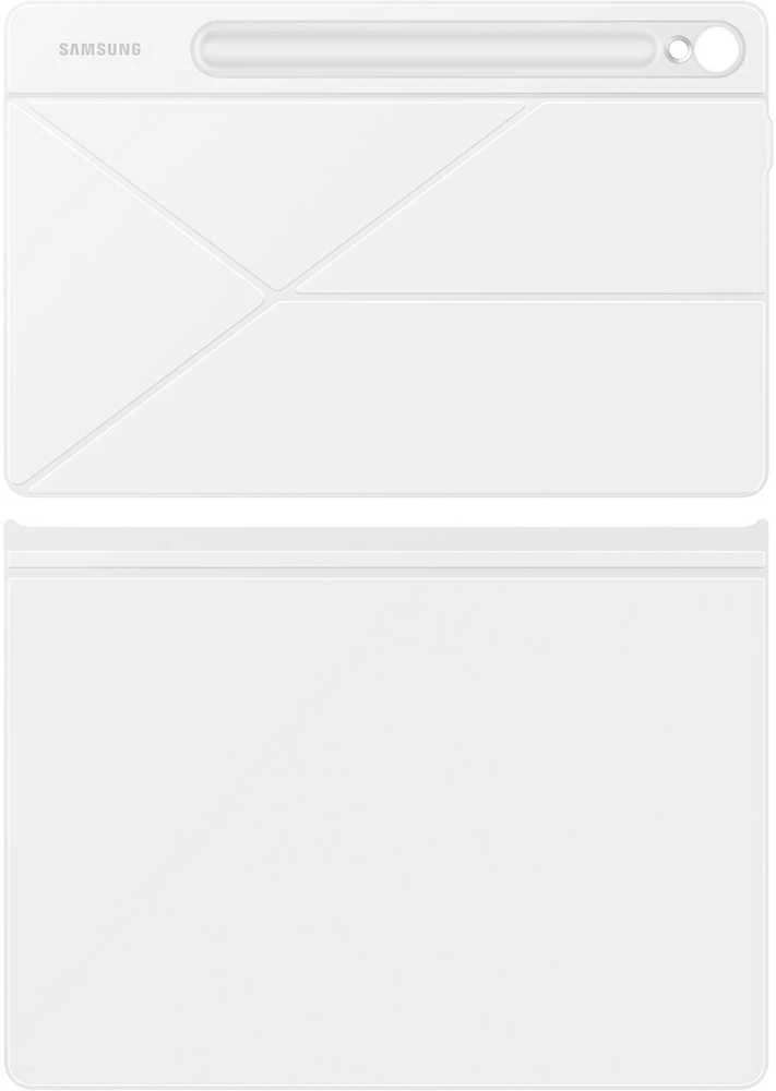 112803 EF-BX710PWE Samsung Smart Book dėklas skirtas Galaxy Tab S9/S9 FE baltos spalvos
