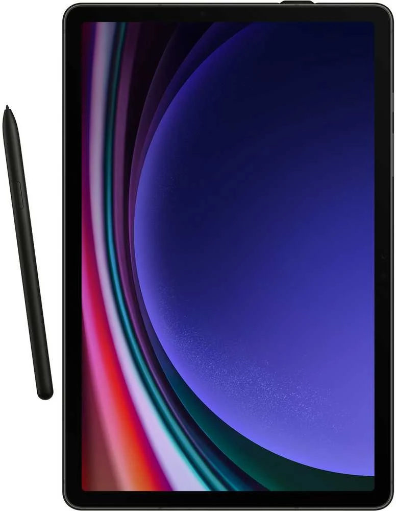 Samsung Galaxy Tab S9/S9 FE Smart Book Cover Juodas