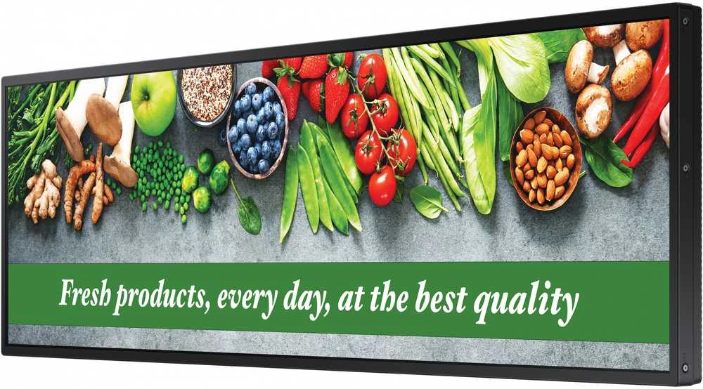 Monitorius SAMSUNG LH37SHCEBGBXEN 37 colių 1920x540 FHD elastinis ekranas