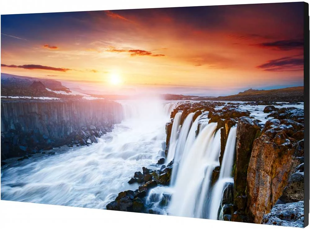 Samsung Profesionalus monitorius vh55c-r 55 colių vaizdo sienelė matinis 24h/7 700(cd/m2) 1920x1080 (fhd) rėmelis: 0,44mm (net) 3 metai vietoje (lh55vhcrbgbxen)