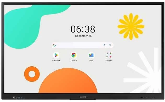 Monitorius SAMSUNG WAF EBOARD WA65F, 65", ANDROID 14 (8GB RAM, 64GB STORAGE), UHD, LANDSCAPE ONLY