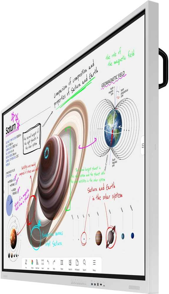 Monitorius SAMSUNG 75" FLIP PRO WM75B DIGITAL FLIPBOARD,UHD,TOUCH