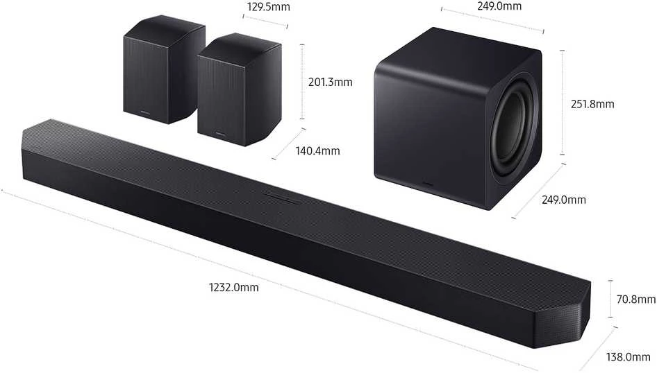 Samsung Soundbar HW-Q990F juodas