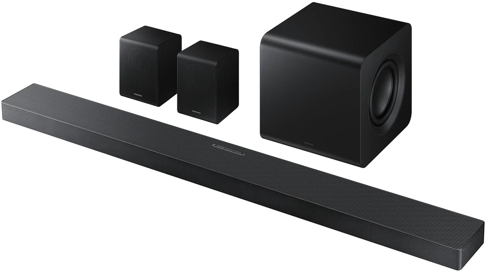 Namų kino sistema Garso Juosta - Samsung Q-series HW-QS750F 5.1.2ch Dolby Atmos Belaidis Subvuferis Juodas