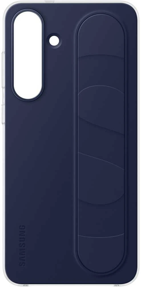 Samsung Galaxy S25 FE dėklas stovint, tamsus Mėlyna