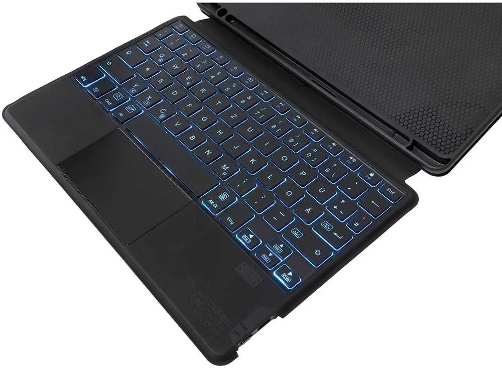 Samsung by Tucano Book Cover klaviatūra, skirta Galaxy Tab S6 Lite Juodas