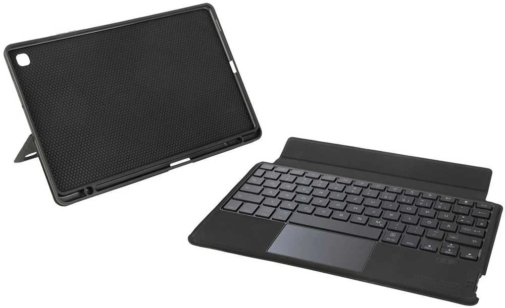 Samsung by Tucano Book Cover klaviatūra, skirta Galaxy Tab S6 Lite Juodas