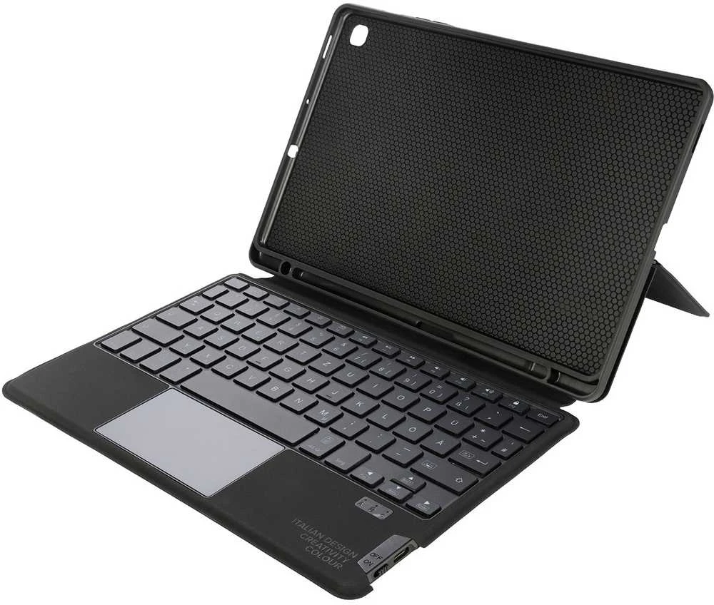 Samsung by Tucano Book Cover klaviatūra, skirta Galaxy Tab S6 Lite Juodas