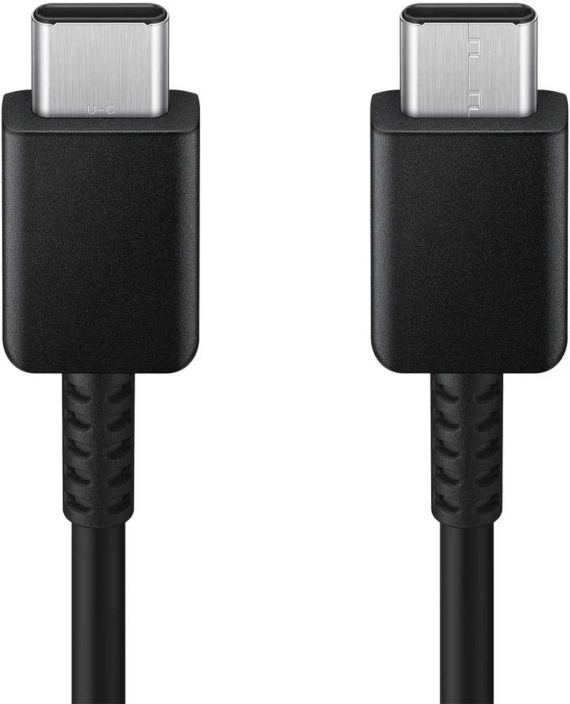 USB kabelis originalus Samsung EP-DX310JBEGEU Type-C-Type-C 1.8m pakuotėje juodas