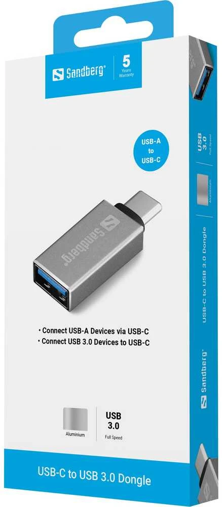 „Sandberg“ USB-C į USB 3.0 raktas