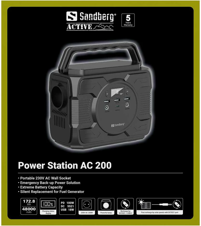Sandberg Power Station AC 200