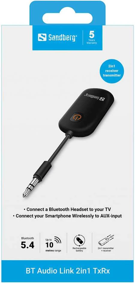 Sandberg BT Audio Link 2in1 TxRx