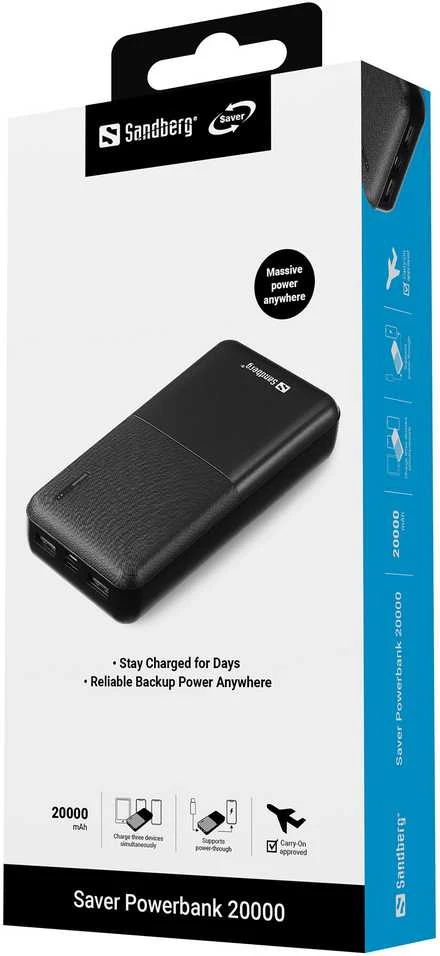 Sandberg Saver Powerbank 20000