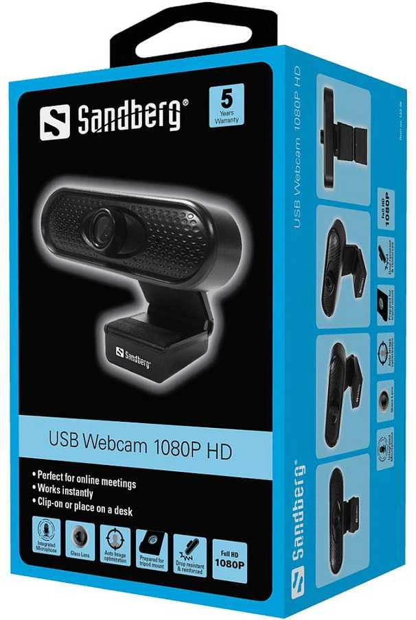 Sandberg USB internetinė kamera 1080p HD