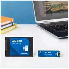 WD Mėlyna SA510 SSD 500GB SATA III 6Gb/s korpuse, 2.5" 7mm vidinėje dalyje, vienoje pakuotėje, maitinamas „SANDISK“