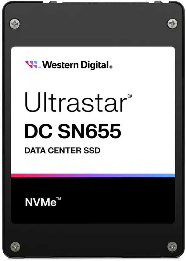 „Sandisk QNAP SSD“ | „Ultrastar SN655“ | 3840 GB | SSD formatas 2,5 colio | Kietojo kūno diskas su PCIe NVMe Gen4 jungtimi