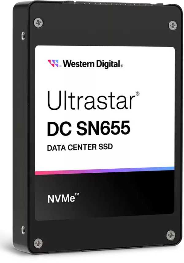 „Sandisk QNAP SSD“ | „Ultrastar SN655“ | 3840 GB | SSD formatas 2,5 colio | Kietojo kūno diskas su PCIe NVMe Gen4 jungtimi