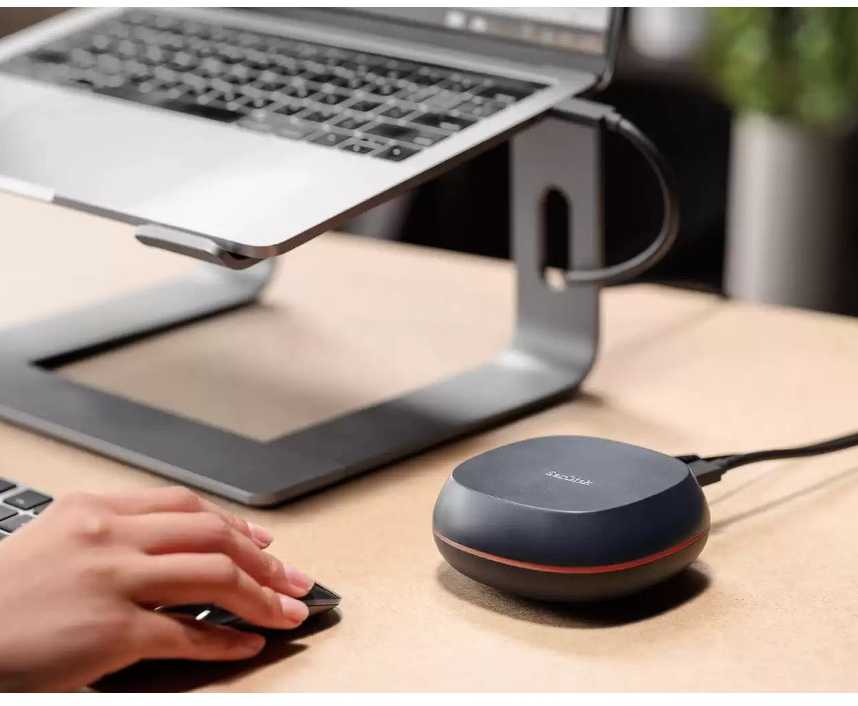 SANDISK Desk Drive 4TB USB Type-C Desktop Išorinis kietasis diskas SSD, iki 1000MB/s, didelės talpos SSD diskas