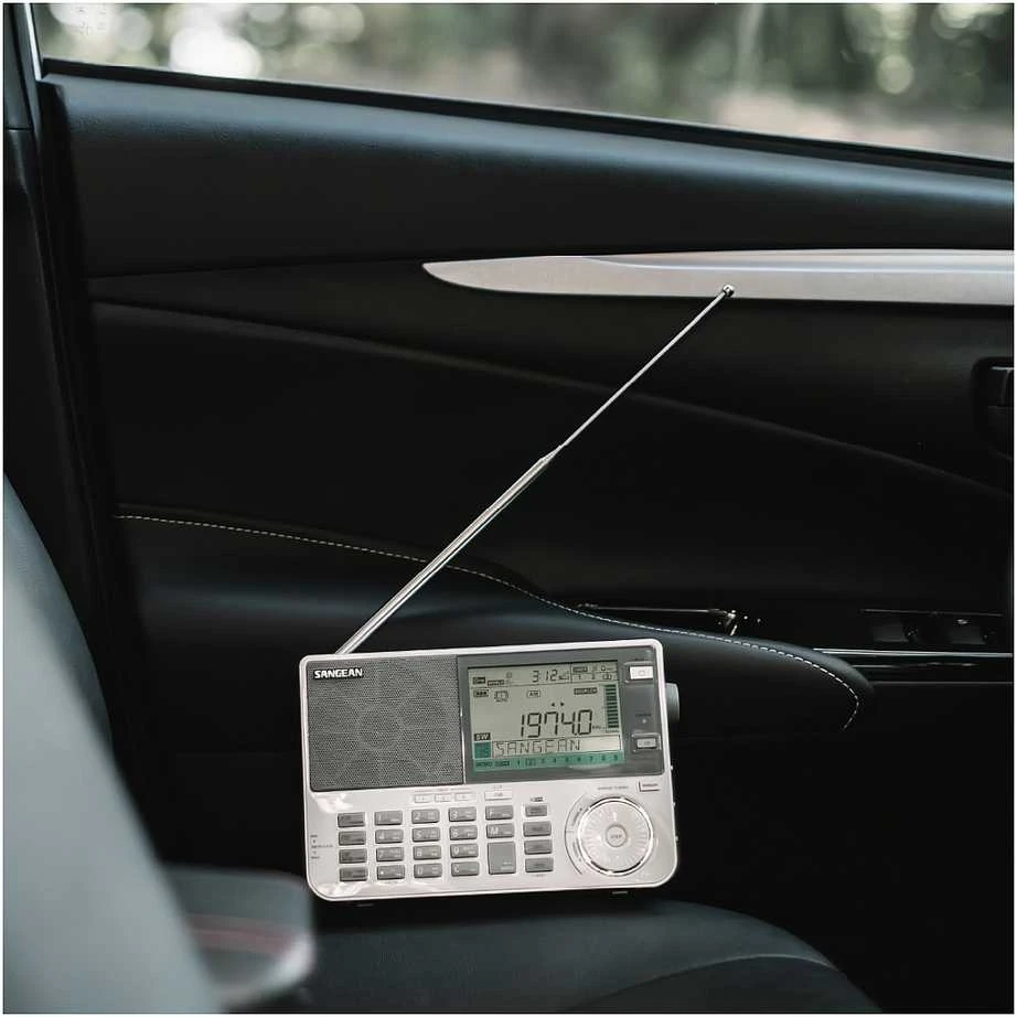 Sangean ATS-909 X2 pasaulinis radijas, baltas