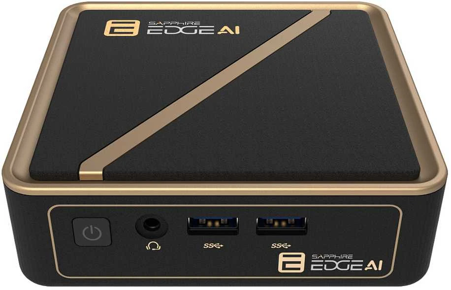 Sapphire EDGE AI 370 SFF Juoda, Auksas FP8 2 GHz