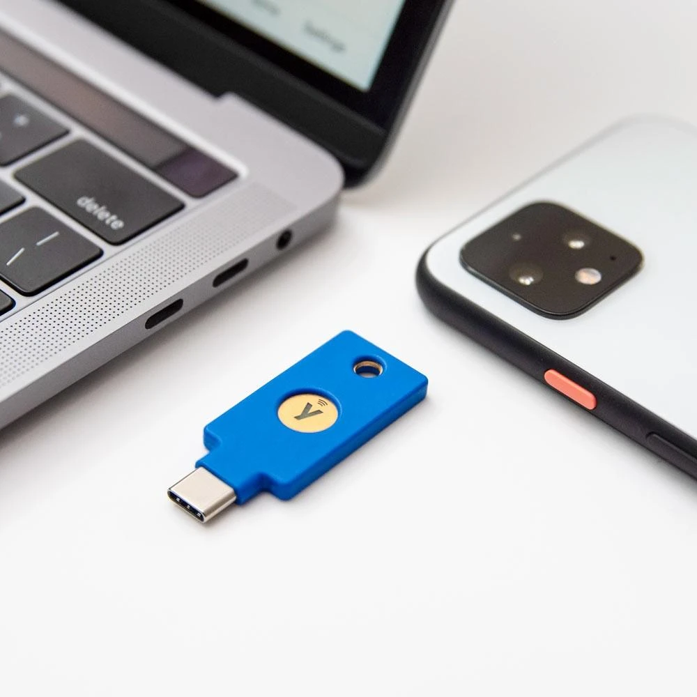 Yubico Saugumo raktas YubiKey C NFC