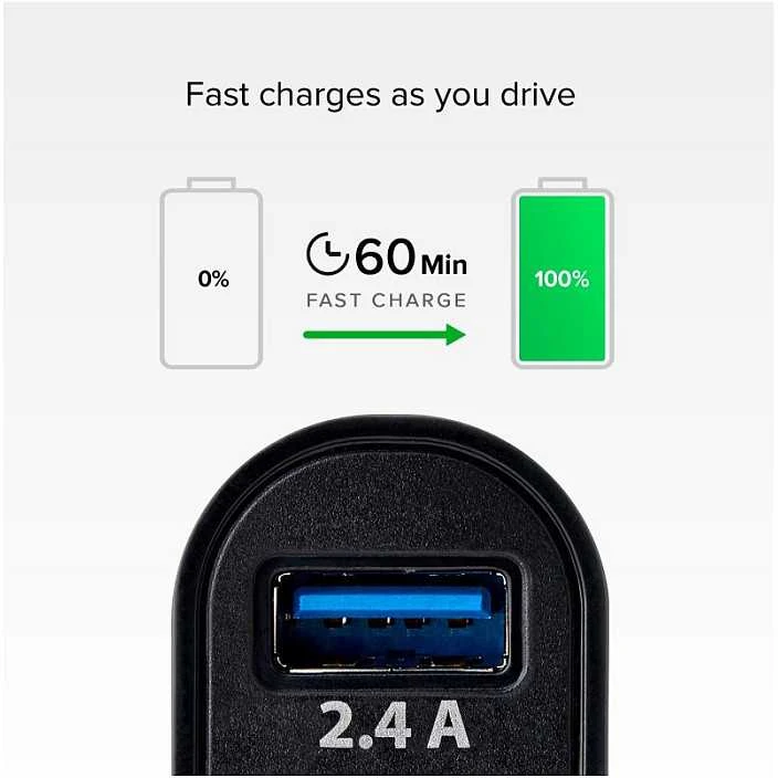 SBS Mobile 2x USB-A 2,4 A įkroviklis (TECR2USB24AFAST)
