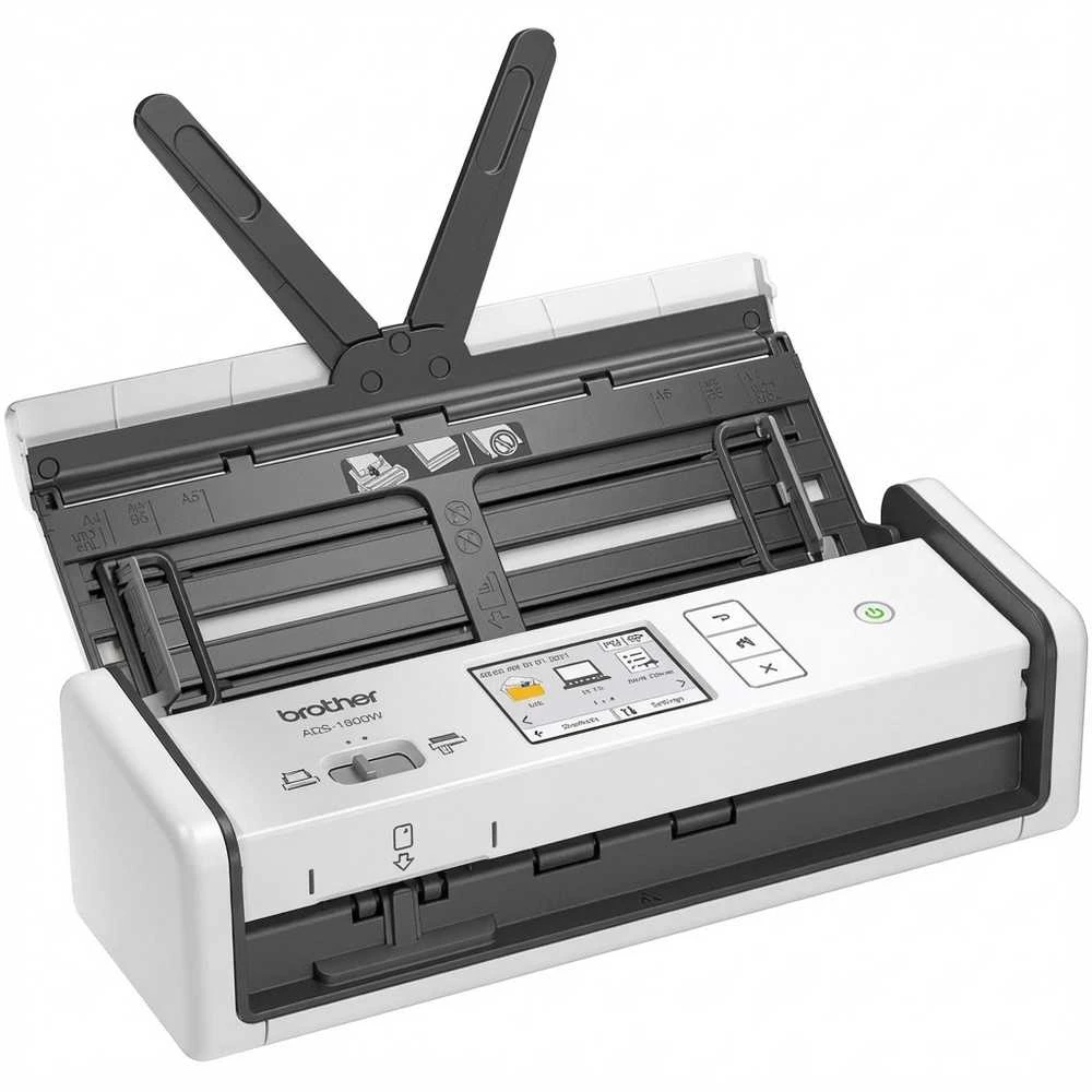 Skeneris Brother ADS-1800W SKAITYTUVAS 30 P./MIN. - USB WLAN ADF JUTIKLINIS EKRANAS