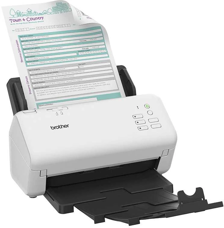 Skeneris Scanner Brother ADS-4300N Duplex-Dokumentenscanner
