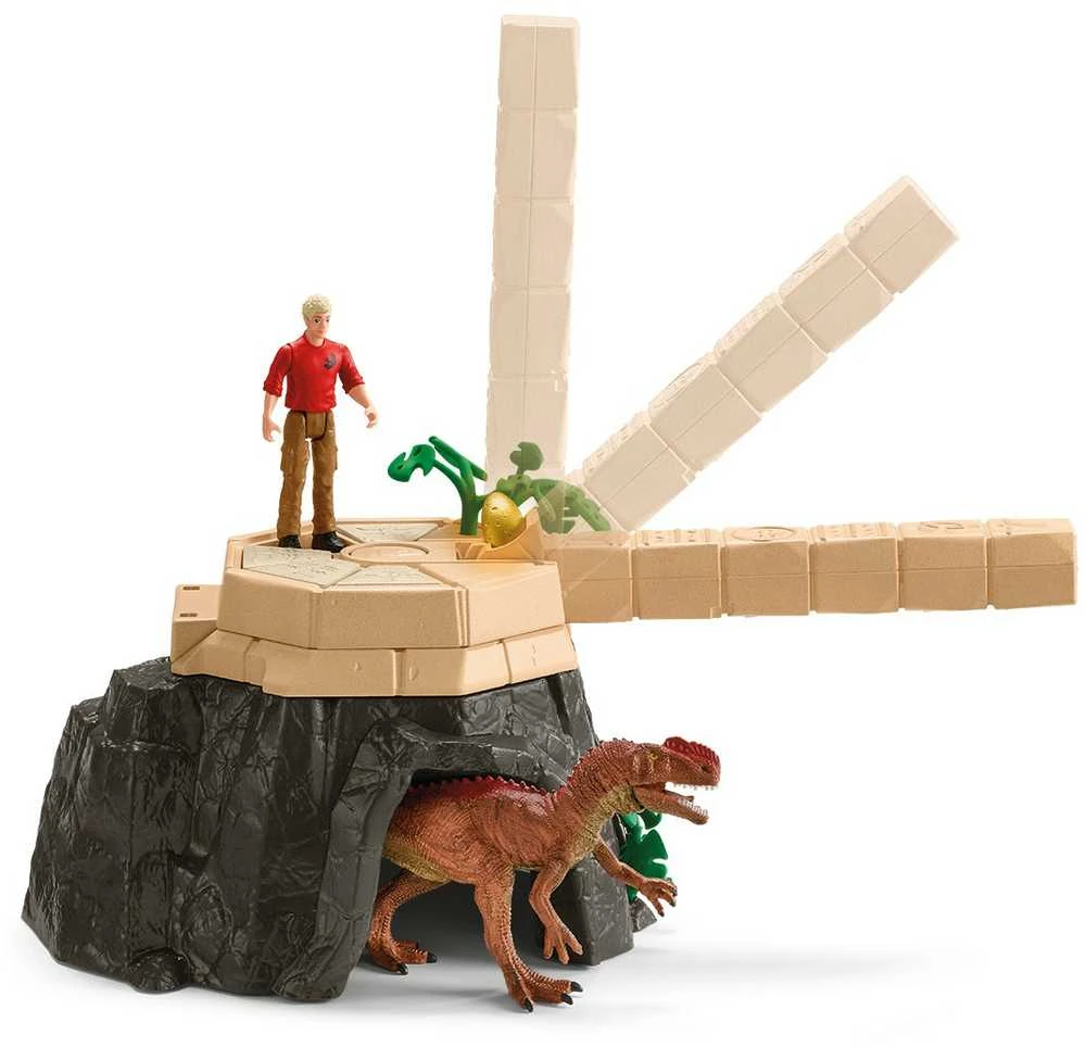 SCHLEICH DINOSAURS Dinozaurų šventyklos užkariavimo mega rinkinys