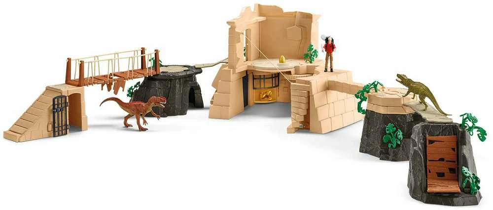 SCHLEICH DINOSAURS Dinozaurų šventyklos užkariavimo mega rinkinys
