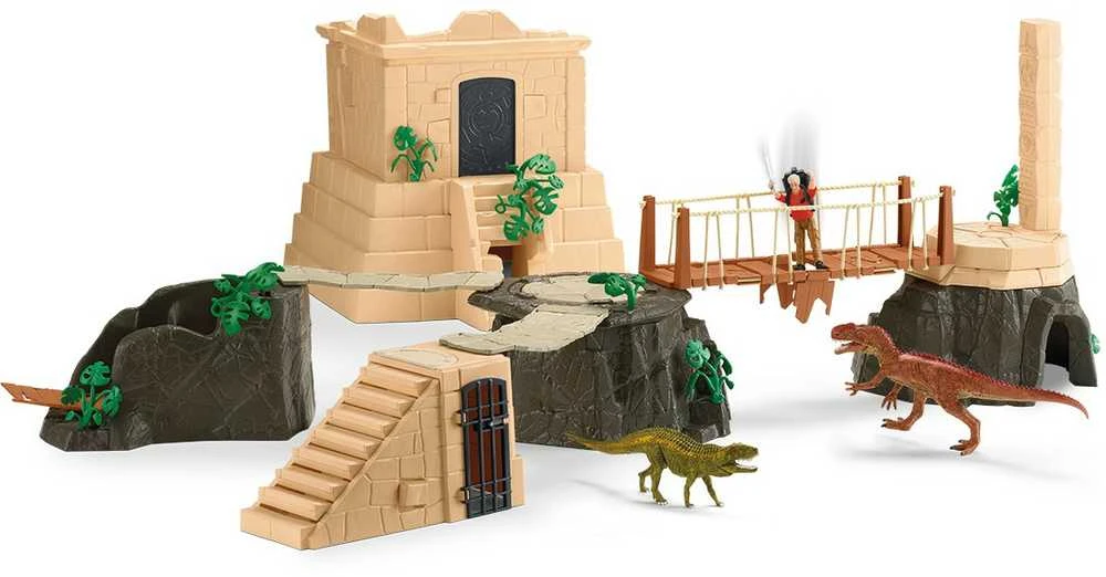 SCHLEICH DINOSAURS Dinozaurų šventyklos užkariavimo mega rinkinys