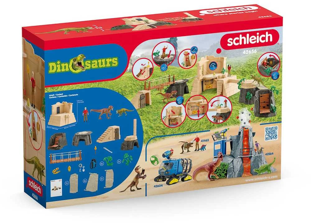 SCHLEICH DINOSAURS Dinozaurų šventyklos užkariavimo mega rinkinys