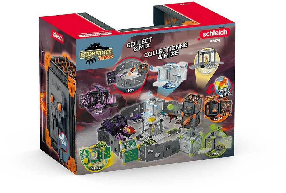 Schleich Figūrėlė hiena iš Eldrador lavos kovinės olos
