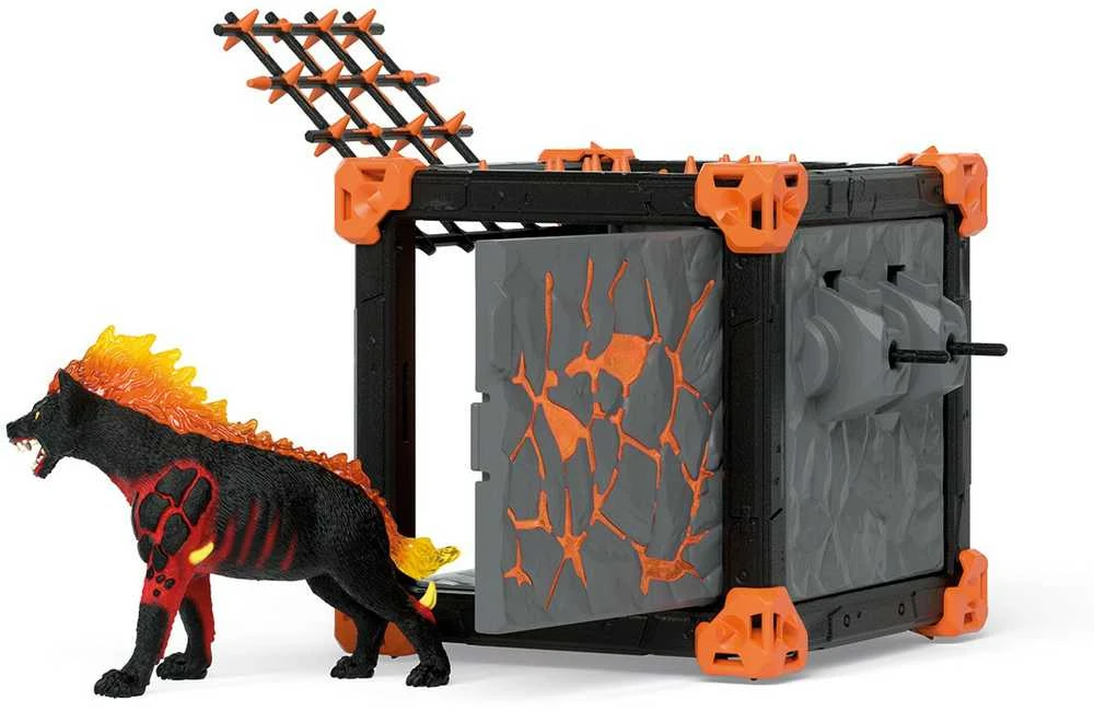 Schleich Figūrėlė hiena iš Eldrador lavos kovinės olos